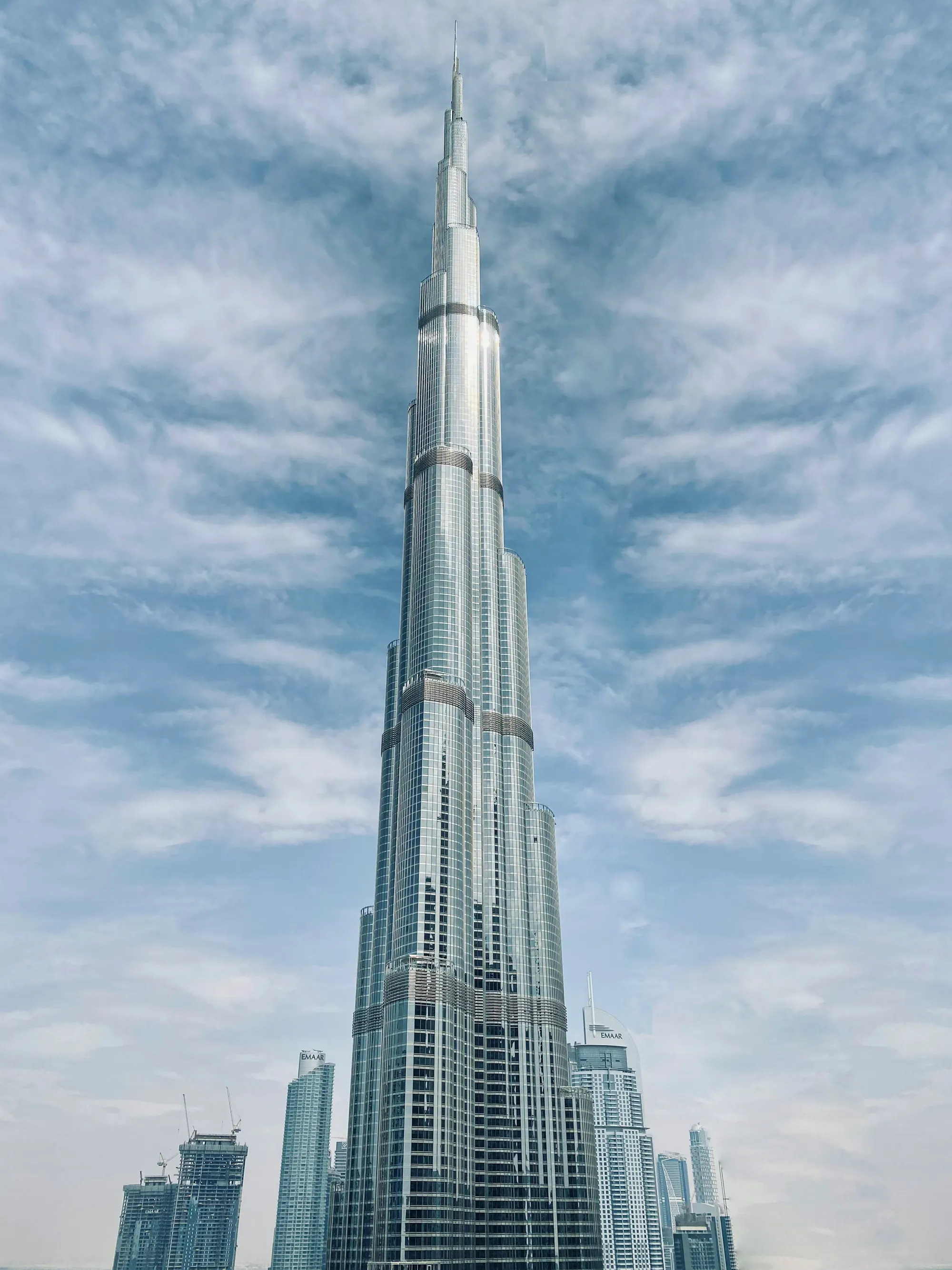 Dubai skyline with the Burj Khalifa